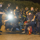 Police arrest protesters on July 9, 2016 in Baton Rouge, La.
Mark Wallheiser/Getty Images